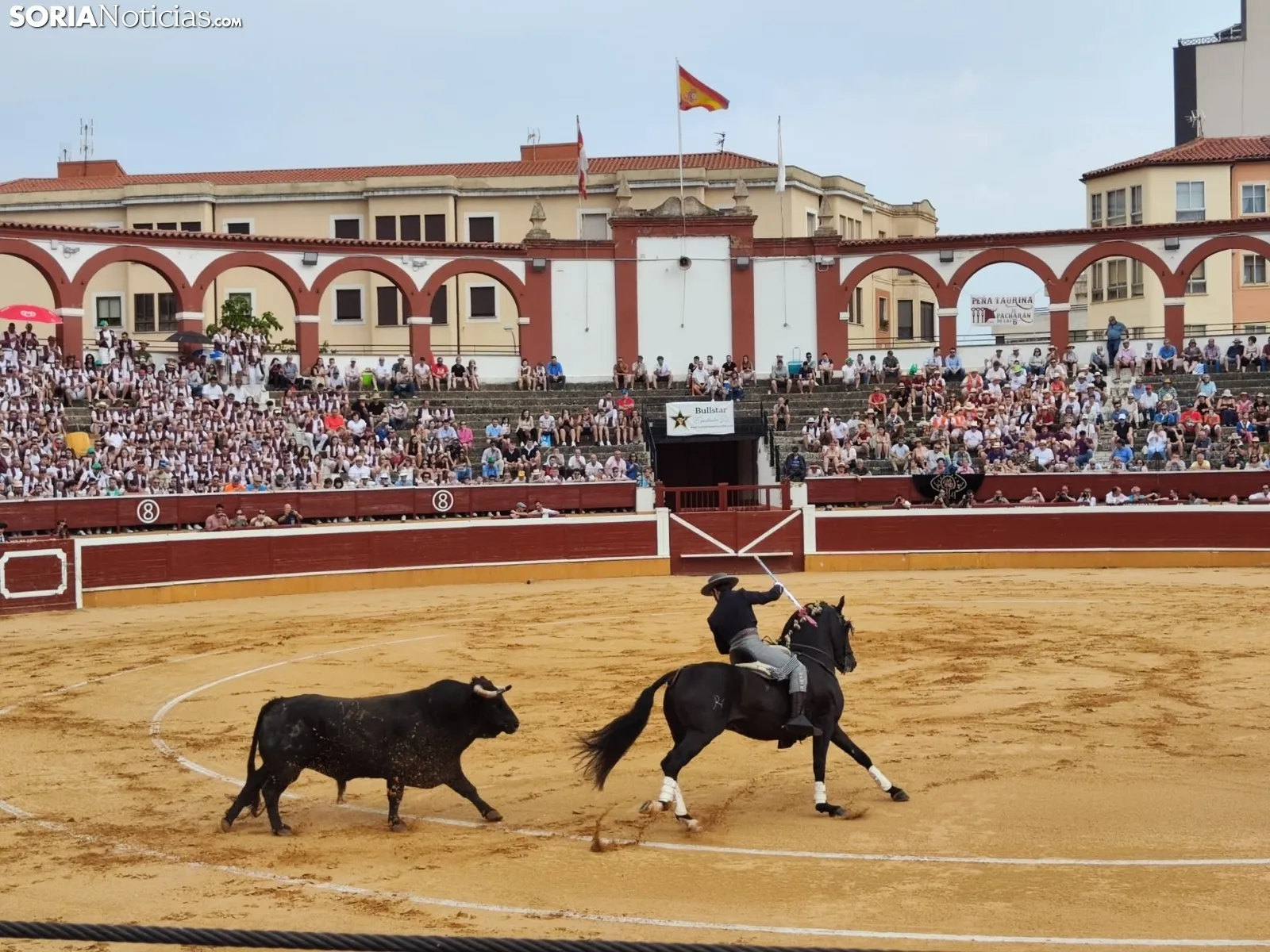 Una imagen de la tarde que abre feria. /SN