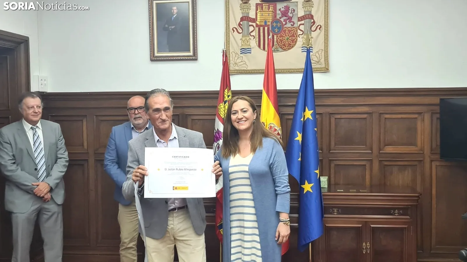 Colaboradores sorianos de AEMET
