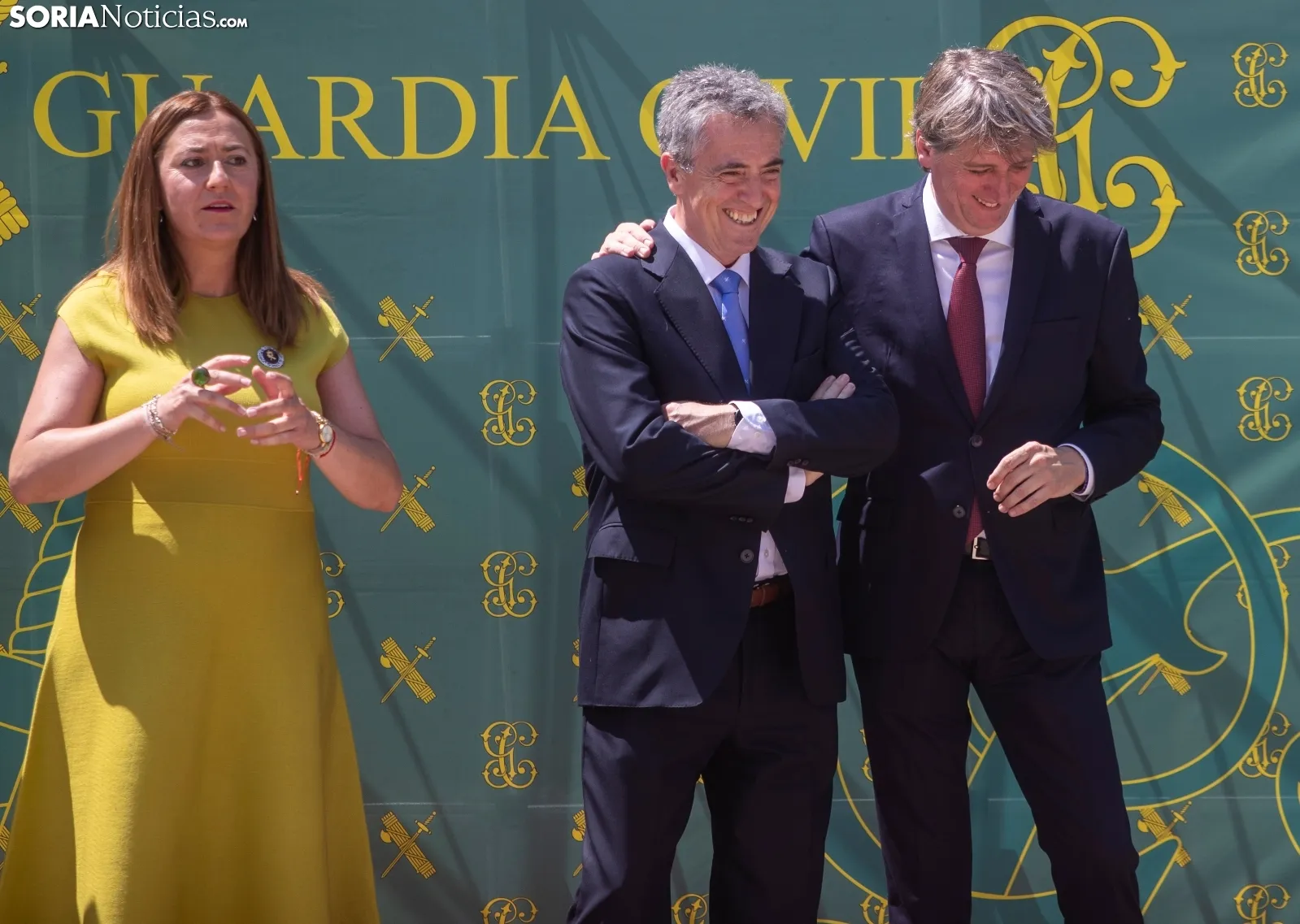 Foto 9 - La Guardia Civil y Soria arropan a Sergio Pe&ntilde;arroya, nuevo responsable de la Comandancia