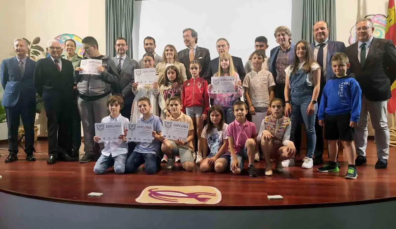 Foto de familia de los ganadores. /Jta.