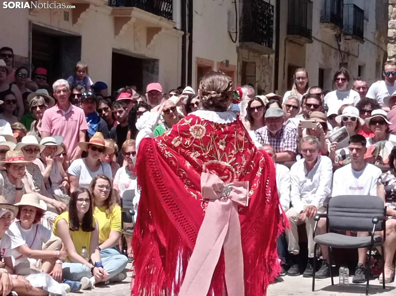Cuartetas de las Móndidas en San Pedro Manrique. /SN