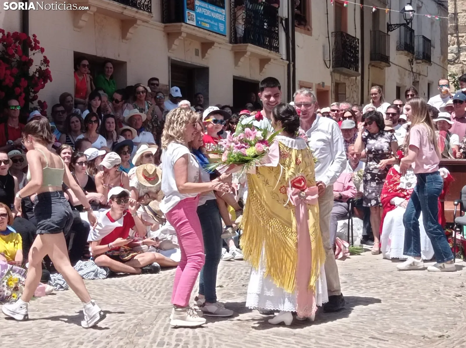 Cuartetas de las Móndidas en San Pedro Manrique. /SN