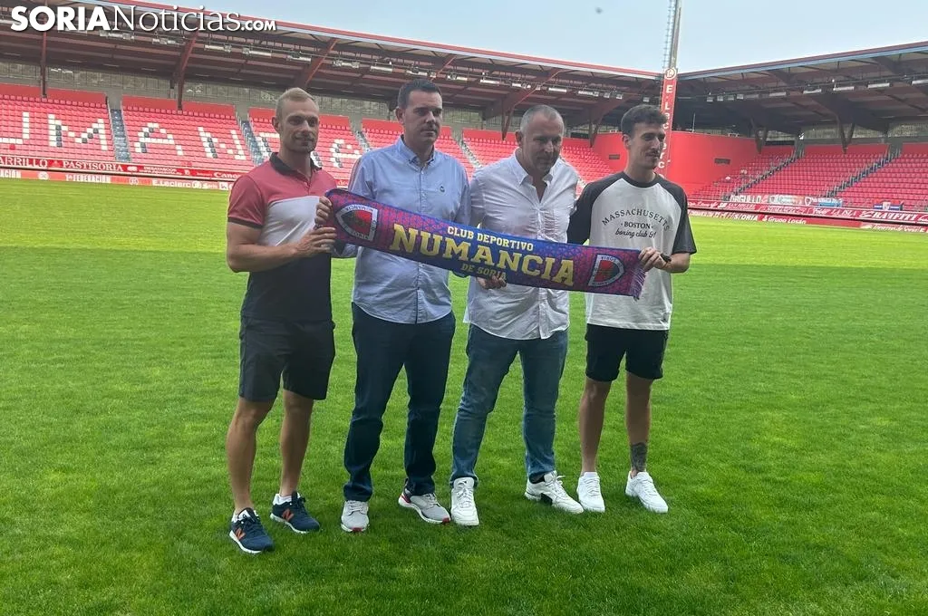 Foto 2 - Javi Moreno llega al Numancia con un objetivo claro: &ldquo;El reto es ascender&rdquo;