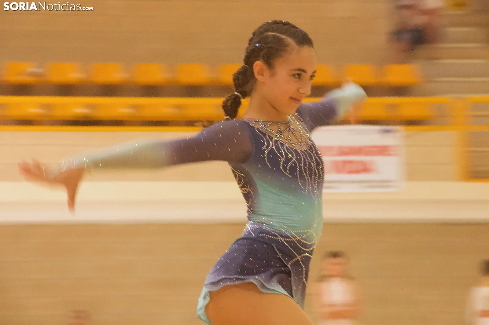 Regional de patinaje artístico en Soria. /SN