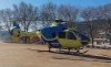 Foto 1 - Trasladado en helicóptero tras ser corneado por una vaca en Zamora