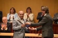 Una imagen del acto este jueves en La Audiencia. 
