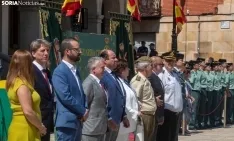 Foto 21 - La Guardia Civil y Soria arropan a Sergio Pe&ntilde;arroya, nuevo responsable de la Comandancia