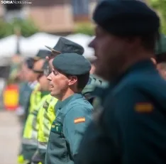 Foto 13 - La Guardia Civil y Soria arropan a Sergio Pe&ntilde;arroya, nuevo responsable de la Comandancia