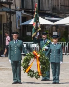 Foto 12 - La Guardia Civil y Soria arropan a Sergio Pe&ntilde;arroya, nuevo responsable de la Comandancia