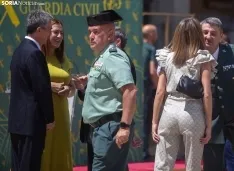 Foto 7 - La Guardia Civil y Soria arropan a Sergio Pe&ntilde;arroya, nuevo responsable de la Comandancia