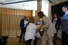 Una imagen de la despedida y homenaje a los docentes jubilados este año. /SN