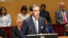 Una imagen del acto este jueves en La Audiencia. /SN