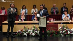 Una imagen del acto este jueves en La Audiencia. /SN