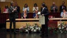 Una imagen del acto este jueves en La Audiencia. /SN