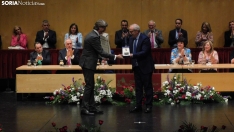 Una imagen del acto este jueves en La Audiencia. /SN