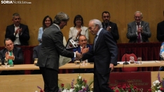 Una imagen del acto este jueves en La Audiencia. /SN
