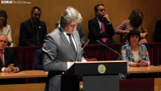 Una imagen del acto este jueves en La Audiencia. /SN