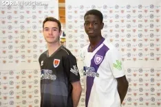 Presentación de las camisetas del Club Deportivo Numancia. María Ferrer