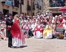 Cuartetas de las Móndidas en San Pedro Manrique. /SN