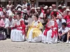 Cuartetas de las Móndidas en San Pedro Manrique. /SN