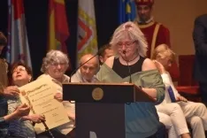 Una imagen del acto este jueves en La Audiencia. 