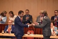 Una imagen del acto este jueves en La Audiencia. 