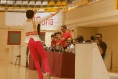 Regional de patinaje artístico en Soria. /SN