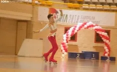 Regional de patinaje artístico en Soria. /SN