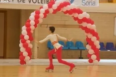 Regional de patinaje artístico en Soria. /SN