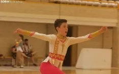 Regional de patinaje artístico en Soria. /SN