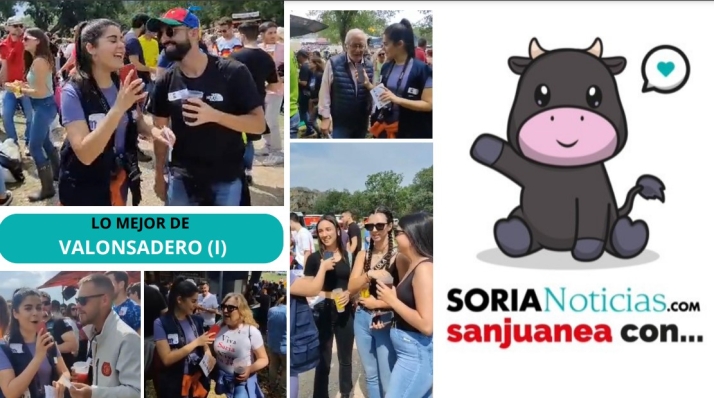 ‘Pacomer’, Geles, con su querido Julián, y Jesús sanjuanean en Valonsadero