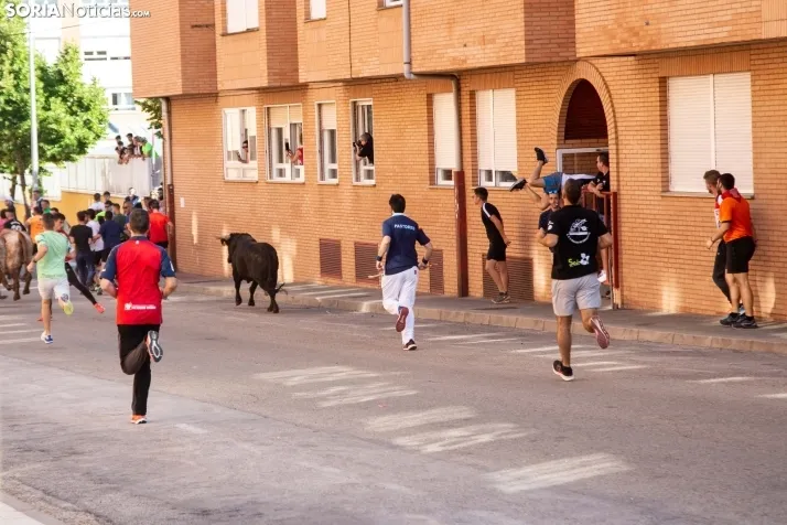 Encierro presanjuanero en Soria