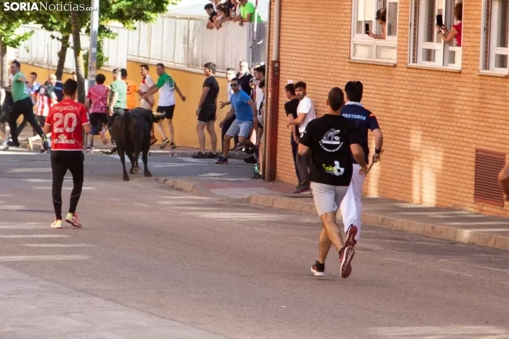 Encierro presanjuanero en Soria