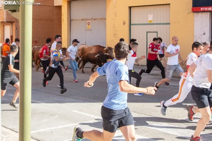 Encierro presanjuanero en Soria
