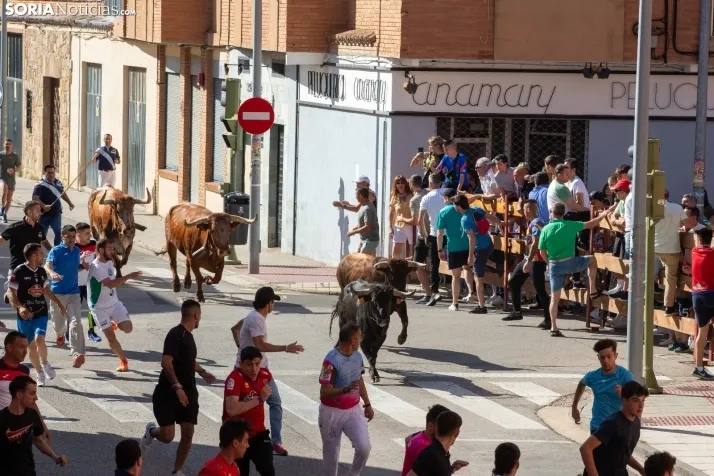 Encierro presanjuanero en Soria