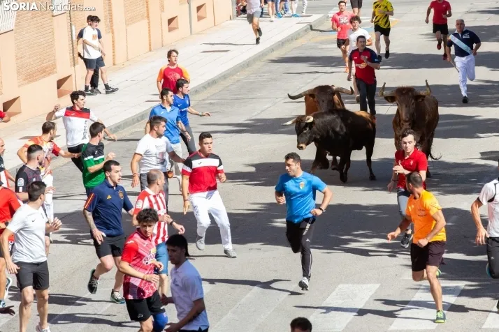 Encierro presanjuanero en Soria
