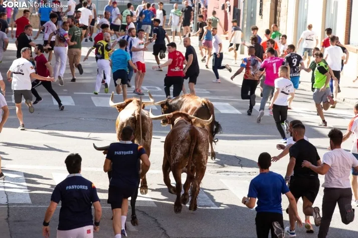 Encierro presanjuanero en Soria