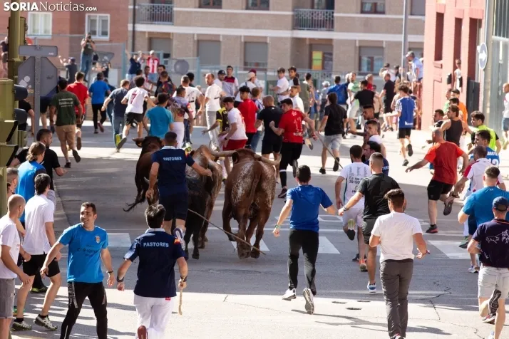 Encierro presanjuanero en Soria
