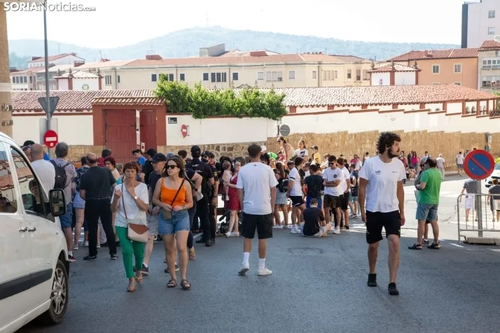 Encierro presanjuanero en Soria
