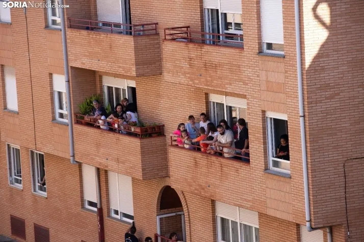 Encierro presanjuanero en Soria