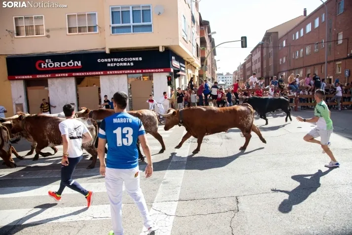 Encierro presanjuanero en Soria