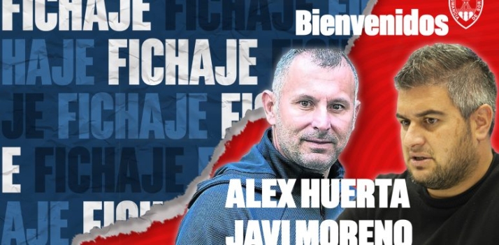 El Numancia empieza su nuevo proyecto: Álex Huerta será el director deportivo y Javi Moreno el entrenador