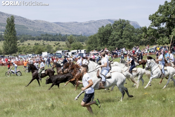 Aviso amarillo por lluvias y tormentas en Soria para este Jueves La Saca