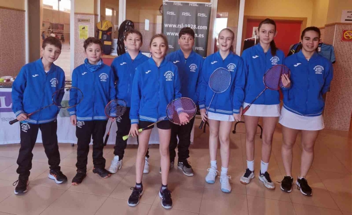 La cantera del Bádminton Soria encara el tramo final de sus competiciones