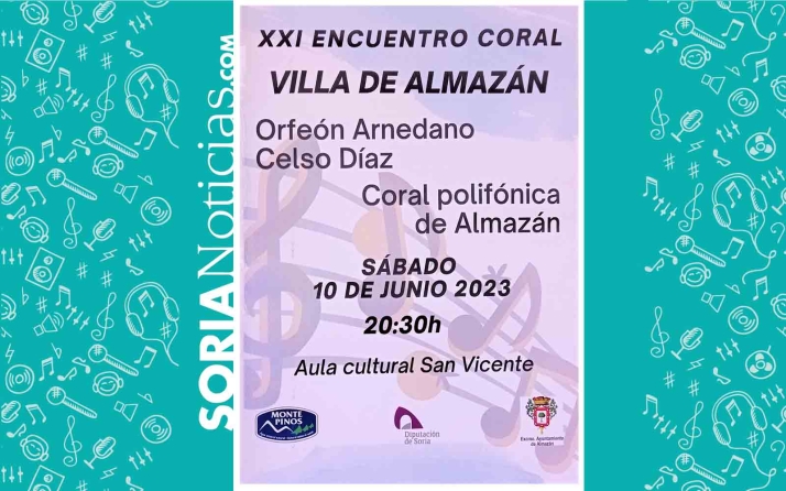 El sábado, nuevo encuentro coral en Almazán