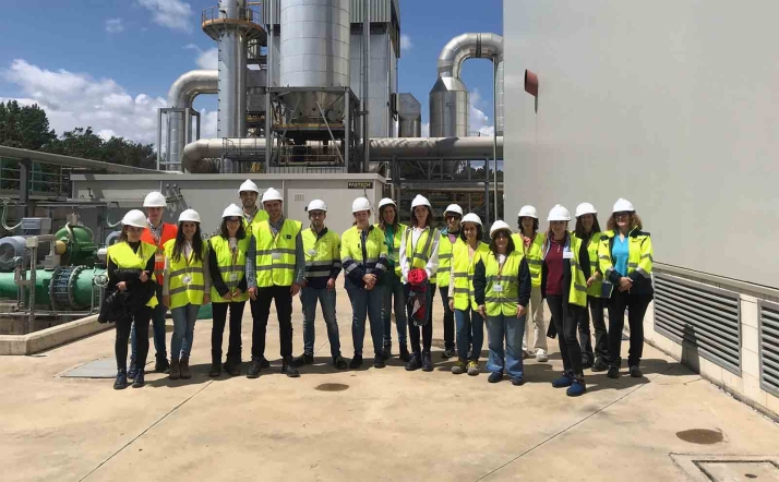 FOES celebra el Día Mundial del Medio Ambiente visitando la planta de biomasa ENSO, en Garray, ejemplo de sostenibilidad