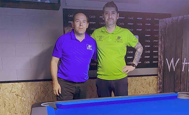 Los billaristas Pardo y Brezzo ascienden a Máster de AJAPOOL Castilla y León