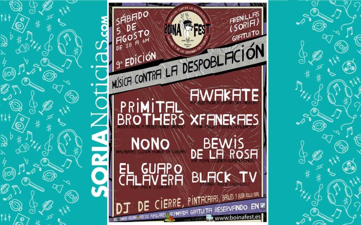 Awakate, Primital Brothers y Nono se suman al Boina Fest