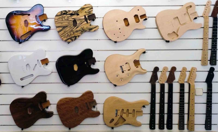 Una empresa de fabricación de elementos de guitarra se traslada de Madrid a Valcorba