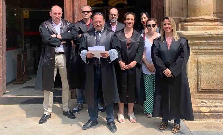 Los abogados sorianos exigen al Gobierno la reactivación del sistema nacional de justicia